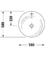 Starck 1 Tezgah altı lavabo #040658 - Görsel 5