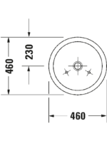 Starck 1 Çanak lavabo #044546 - Görsel 2