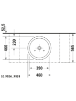 Starck 1 Çanak lavabo #044546 - Görsel 3