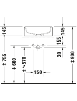 Starck 1 Çanak lavabo #044546 - Görsel 5