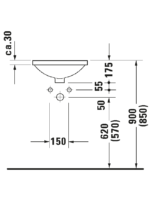 Architec Tezgah altı lavabo #046840 - Görsel 3