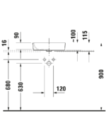 Starck 2 Çanak lavabo #232144 - Görsel 3