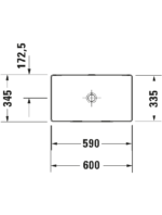 DuraSquare Çanak lavabo #235560 - Görsel 4