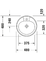Universal Tezgah altı lavabo Manua #522048 - Görsel 2