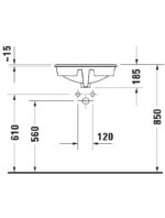 Universal Tezgah altı lavabo Manua #522048 - Görsel 3