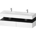 Qatego Ankastre lavabo tezgahlı dolap ünitesi ile birlikte #QA4797