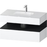 Qatego Ankastre lavabo tezgahlı dolap ünitesi ile birlikte #QA4786