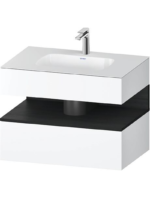 Qatego Ankastre lavabo tezgahlı dolap ünitesi ile birlikte #QA4785