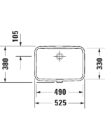 DuraStyle Basic Tezgah altı lavabo #039549 - Görsel 3