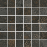 Mosaico Yuri NT Basalto 30x30 G.75 R10 porcelain