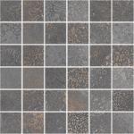 Mosaico Yuri NT Grafito 30x30 G.75 R10 porcelain