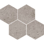 Mosaico Bangkok Basalto 35x28 G.77 porcelain