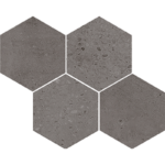 Mosaico Bangkok Grafito 35x28 G.77 porcelain