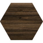 Hexágono Belice Carbon 51,9x59,9 G.186 porcelain