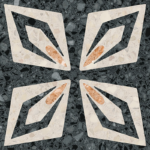 Vietri-R Negro 20x20 G.271 porcelain