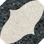 Octógono Cerbere Negro 20x20 G.156 porcelain