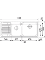 GAX 621 3 1/2" WWK SIP LHD Satin - Görsel 2