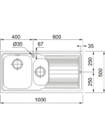 LLX 651 3 1/2" WWK LHD SIP FRL TH WOF - Görsel 2
