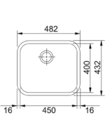 GAX 110-45 3 1/2" WWK SIP ND Satin bowl - Görsel 2
