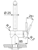Tap Atlas Neo Nozzle Side HP SS Version - Görsel 2