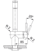 Tap Atlas Neo spray side HP SS jetshower - Görsel 2