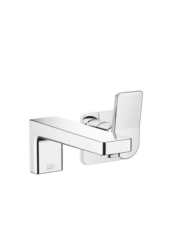 DORNBRACHT YARRE Wall-mounted single-lever basin mixer without pop-up waste - Chrome