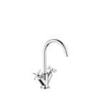 VAIA Single-hole basin mixer with pop-up waste - Chrome