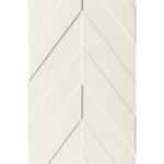 4D CHEVRON WHITE dekorasyon