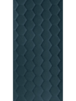 4D HEXAGON DEEP BLUE dekorasyon