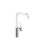 IMO Single-lever basin mixer with high spout without pop-up waste - Chrome