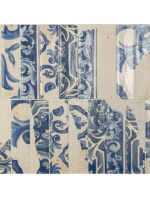 MINIATURE FREGIO BLU MAIOLICA 6x24