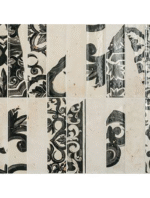 MINIATURE FREGIO NERO MAIOLICA 6x24