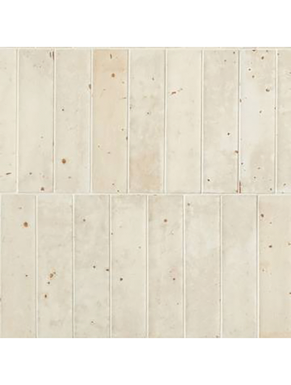 MINIATURE FREGIO BIANCO NATURALE 6x24
