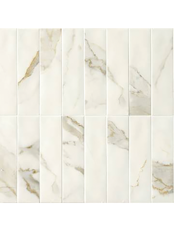 MINIATURE SCULTOREA CALACATTA ORO FINO 6x24