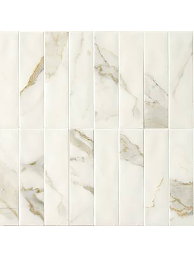 MINIATURE SCULTOREA CALACATTA ORO FINO 6x24 - Görsel 1