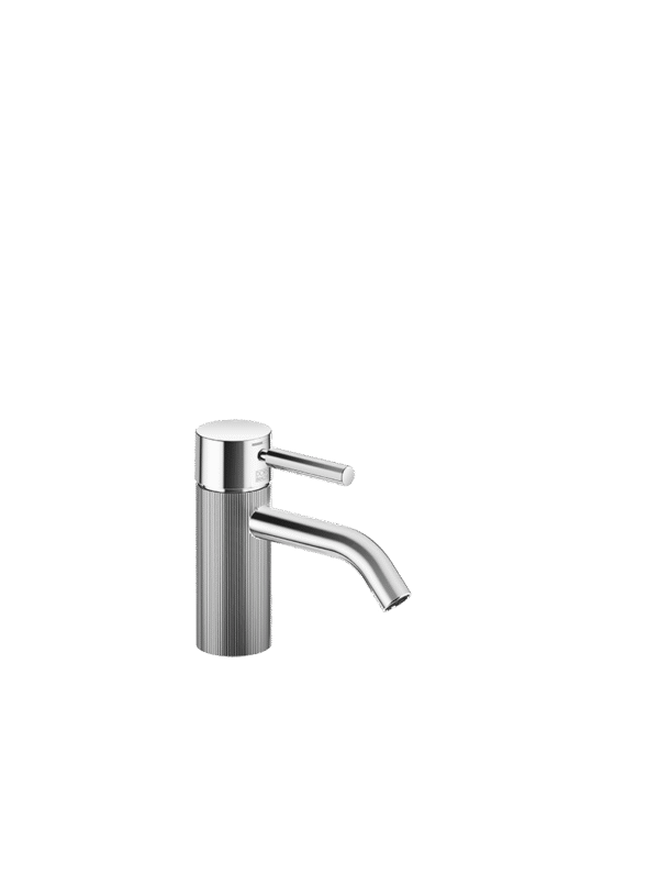 META Single-lever basin mixer without pop-up waste - Chrome