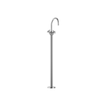 TARA Single-hole basin mixer with stand pipe without pop-up waste - Chrome