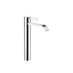 IMO Single-lever basin mixer with raised base without pop-up waste - Chrome