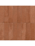 MINIATURE FORNACE ROSSO MATTONE 6x24