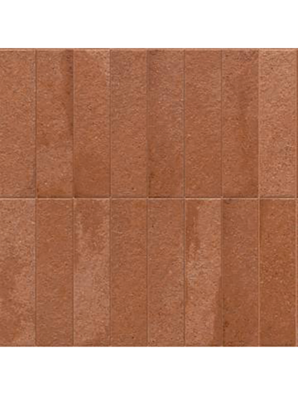 MINIATURE FORNACE ROSSO MATTONE 6x24