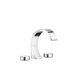 CYO Three-hole basin mixer with pop-up waste - Chrome
