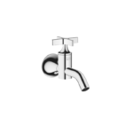 VAIA Wall-mounted valve cold water without pop-up waste - Chrome