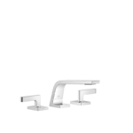 CL.1 Three-hole basin mixer without pop-up waste - Chrome