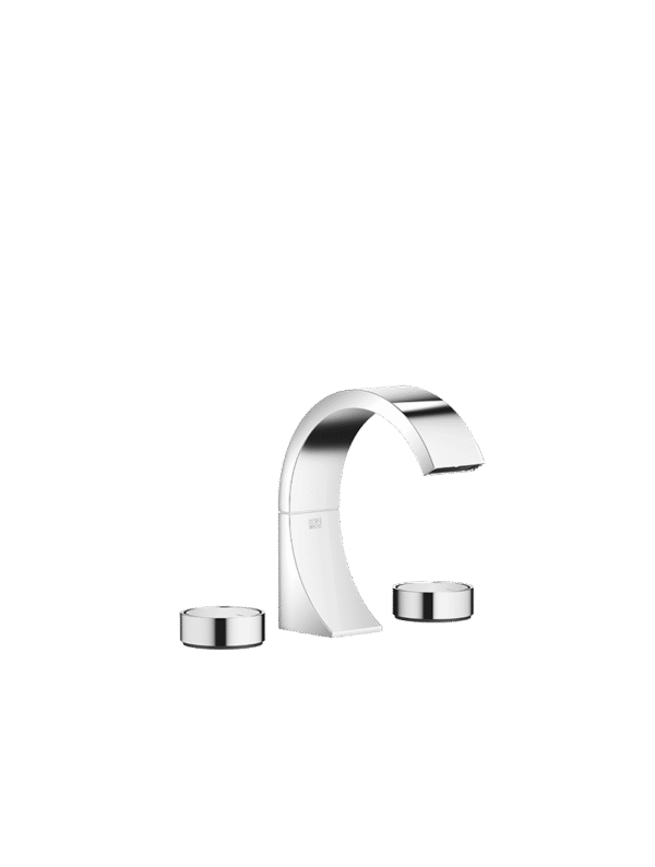 CYO Three-hole basin mixer with pop-up waste - Chrome