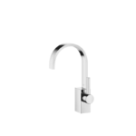 MEM Single-lever basin mixer without pop-up waste - Chrome