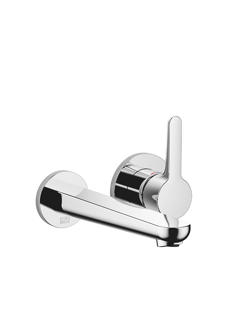tbuDZviO DORNBRACHT YAMOU Wall-mounted single-lever basin mixer without pop-up waste - Chrome - Görsel 1