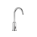 VAIA Washstand fitting with electronic opening and closing function without pop-up waste - Chrome