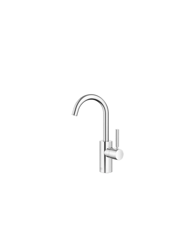 META Single-lever basin mixer without pop-up waste - Chrome