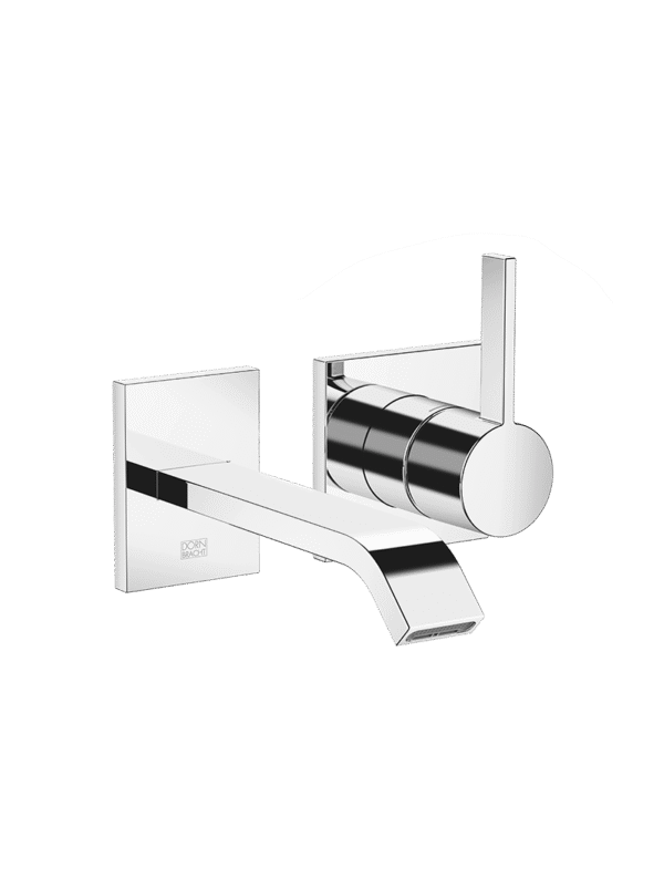 IMO Wall-mounted single-lever basin mixer without pop-up waste - Chrome