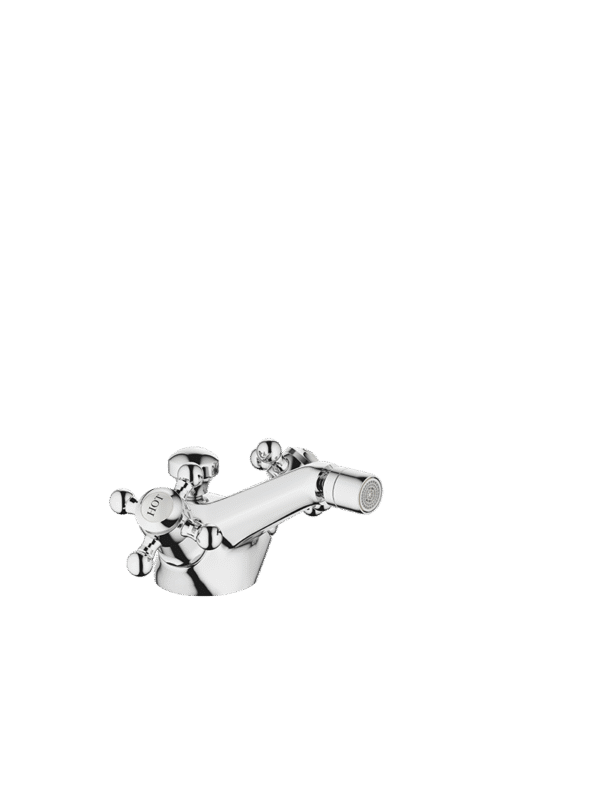 MADISON Single-hole bidet mixer with pop-up waste - Chrome